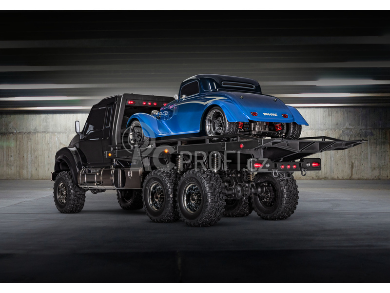 RC auto Traxxas TRX-6 Ultimate RC Hauler 6x6 1:10 RTR, černá