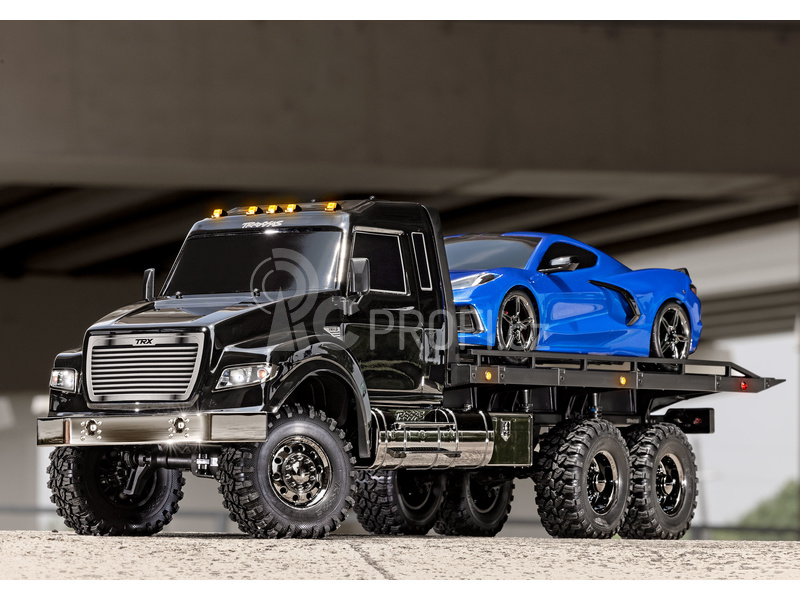 RC auto Traxxas TRX-6 Ultimate RC Hauler 6x6 1:10 RTR, černá