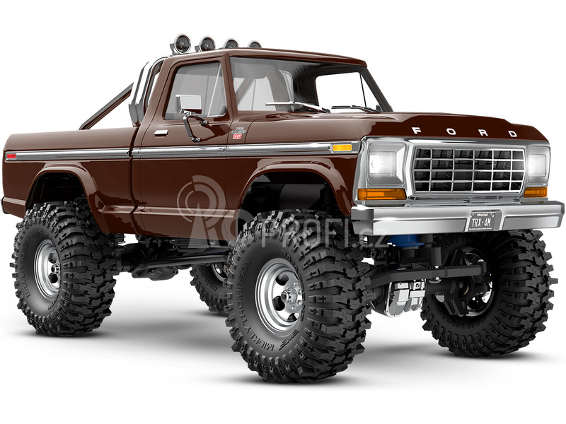 RC auto Traxxas TRX4-M Ford F-150 1979 1:18 RTR, hnědá