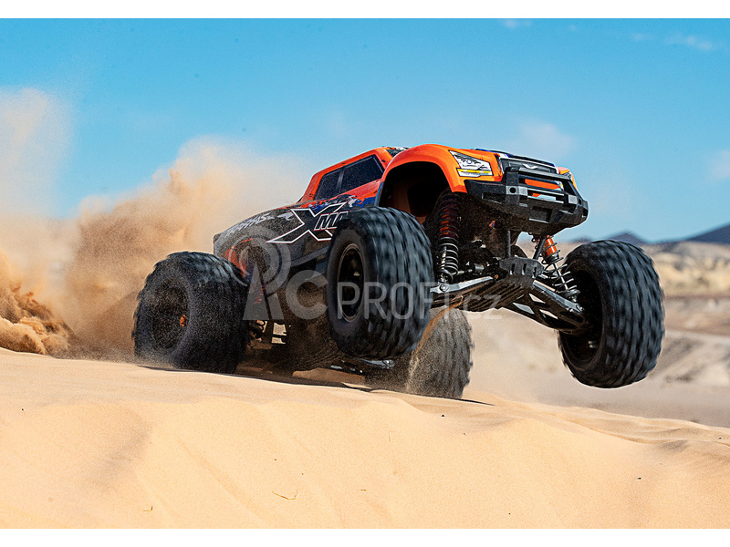 RC auto Traxxas X-Maxx 8S 1:5 4WD TQi, oranžová