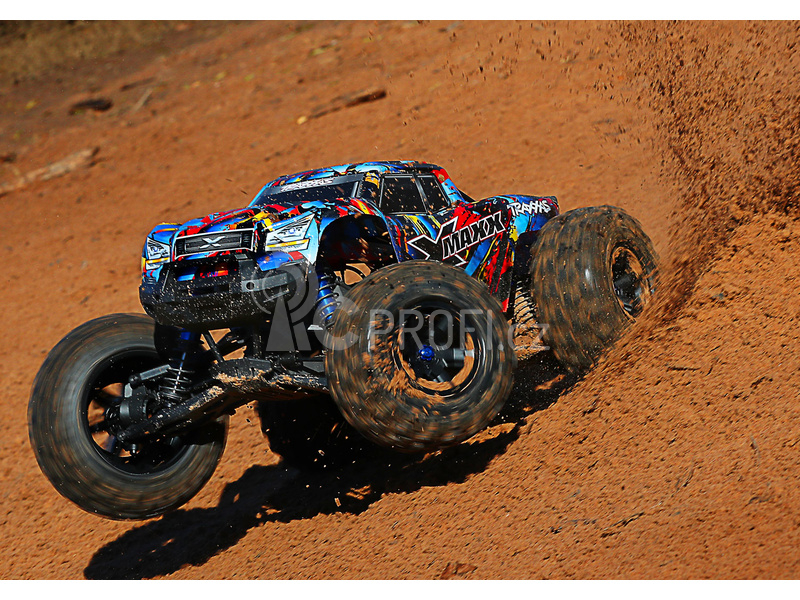 RC auto Traxxas X-Maxx 8S 1:5 4WD TQi RTR, Rock 'n Roll