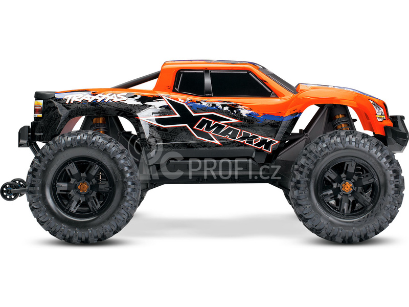 RC auto Traxxas X-Maxx 8S 1:5 4WD TQi, oranžová