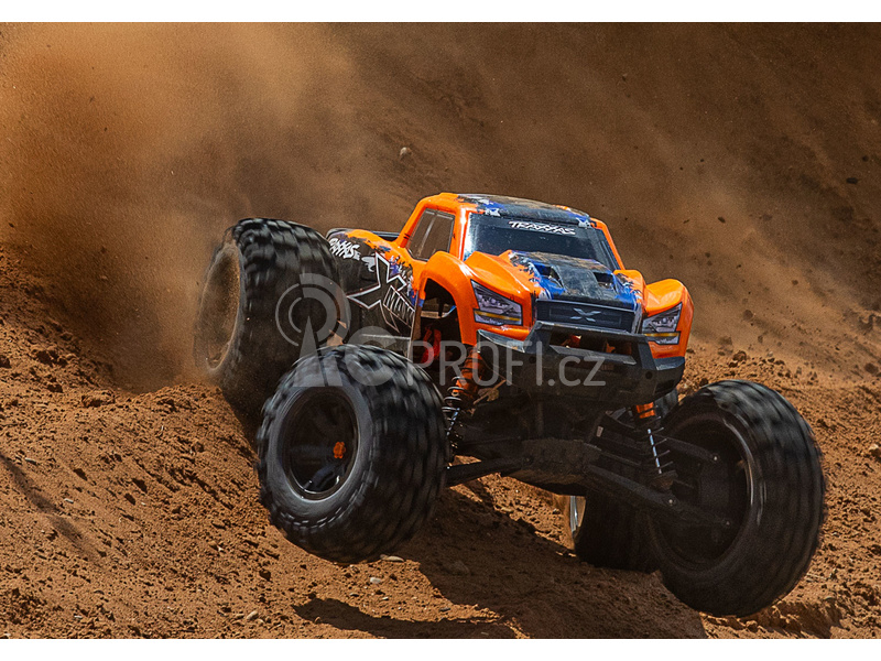 RC auto Traxxas X-Maxx 8S 1:5 4WD TQi, oranžová