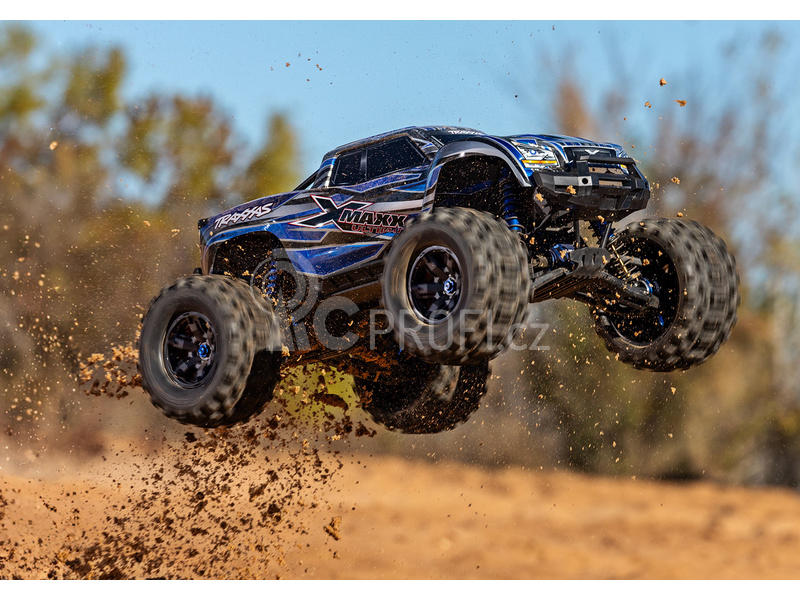 RC auto Traxxas X-Maxx 8S Ultimate 1:5 4WD TQi RTR, modrá