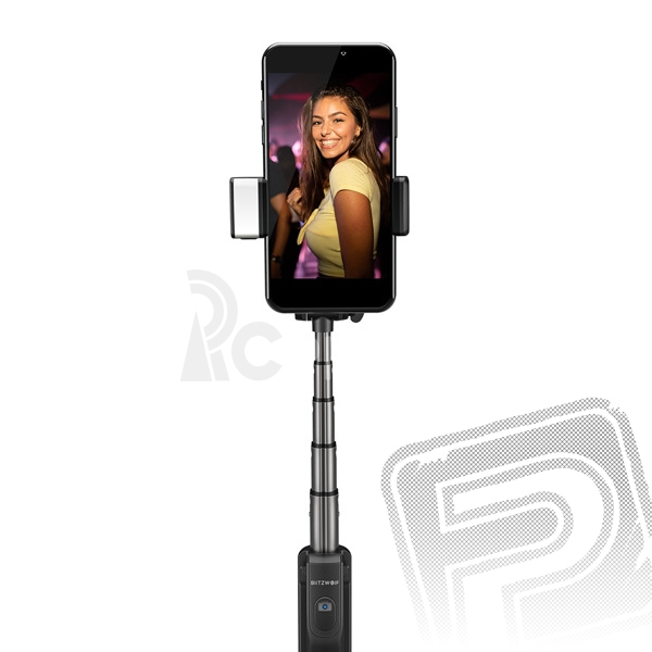Třínohá selfie tyč s externím přisvětlením (BW-BS8)