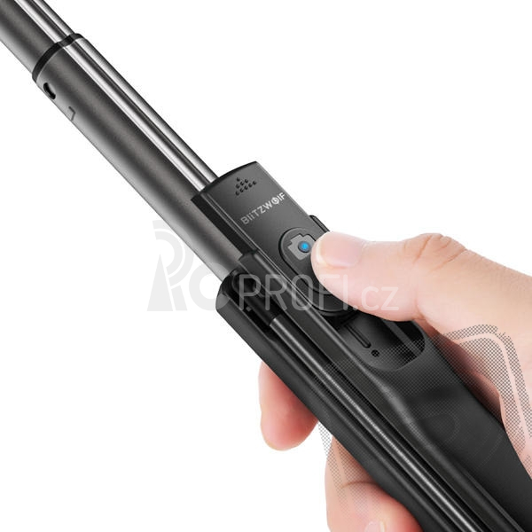 Třínohá selfie tyč s externím přisvětlením (BW-BS8)