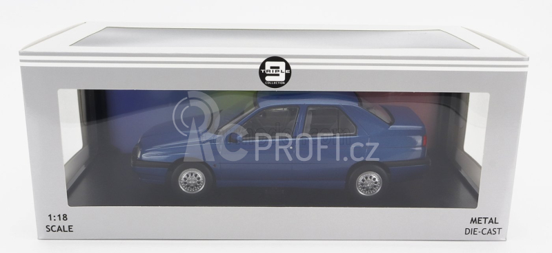 Triple9 Alfa romeo 155 1996 Grey Interior 1:18 Blue Met