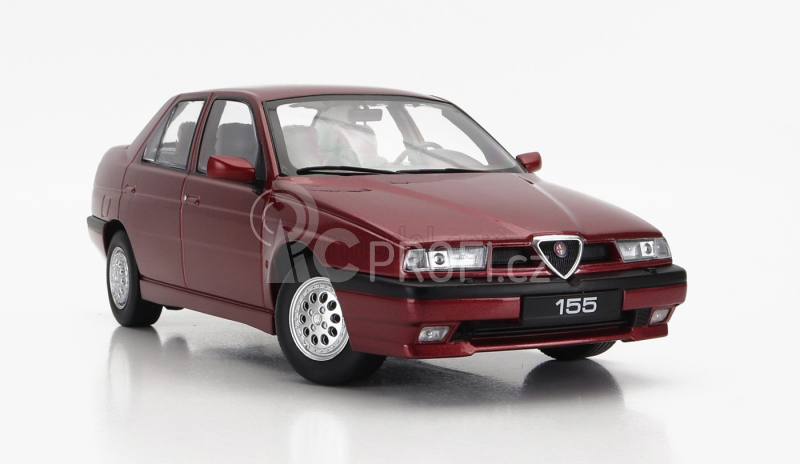 Triple9 Alfa romeo 155 1996 Grey Interior 1:18 Red Met