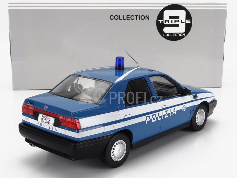 Triple9 Alfa romeo 155 Polizia (police) 1996 1:18 Modrá Bílá