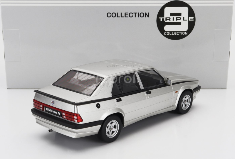 Triple9 Alfa romeo 75 1988 1:18 Silver