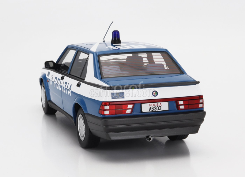 Triple9 Alfa romeo 75 Polizia - Police - 1988 1:18 Modrá Bílá