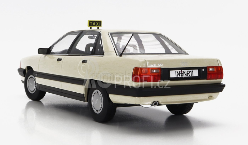 Triple9 Audi 100 (c3) Taxi 1989 1:18 Beige