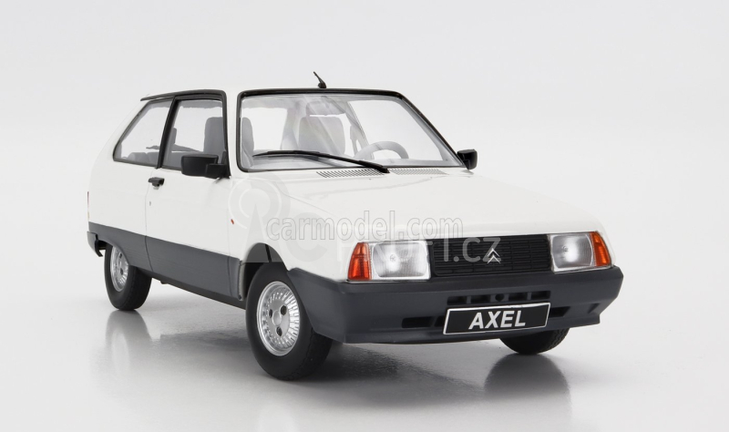 Triple9 Citroen Axel 12 Trs 1990 1:18 Bílá Šedá