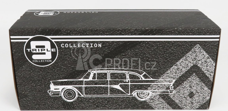 Triple9 GAZ 13 Seagull Chaika 1959 1:18 Tyrkysově Bílá