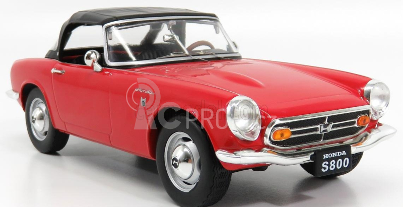 Triple9 Honda S800 Spider Soft-top Closed 1966 1:18 Red