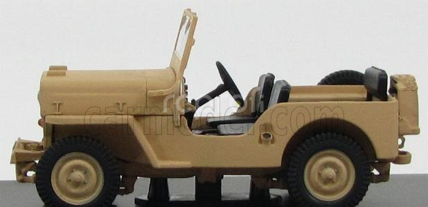 Triple9 Jeep Willys Cj3b Cabriolet Open 1953 1:43 Vojenský Písek