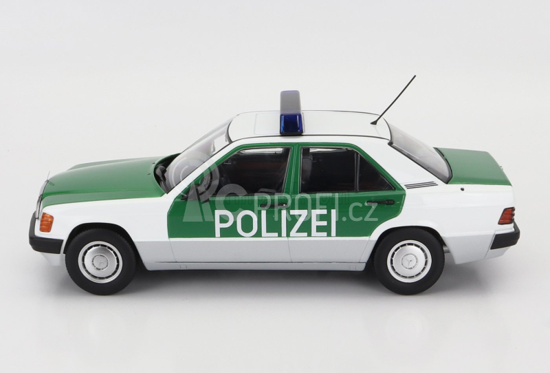 Triple9 Mercedes benz 190e (w201) Polizei Germany 1993 1:18 Bílá Zelená