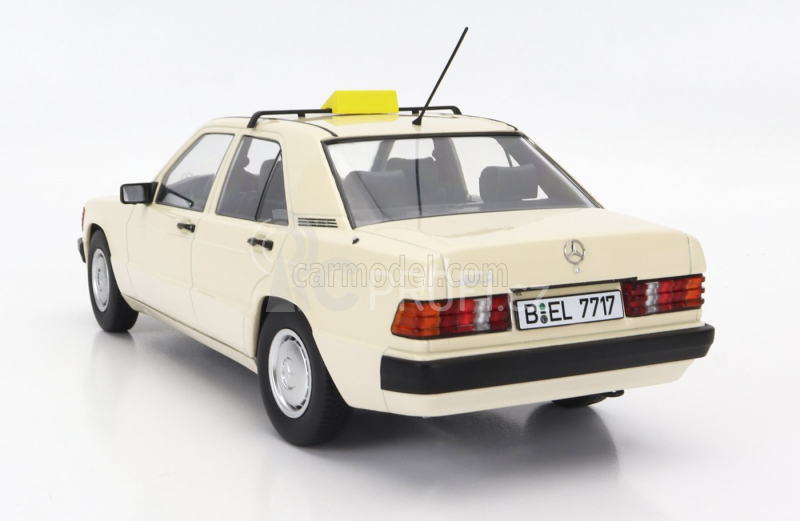 Triple9 Mercedes benz 190e (w201) Taxi Germany 1993 1:18 Cream