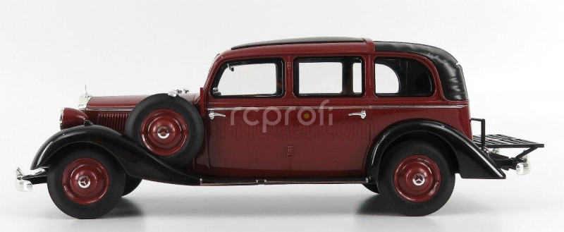Triple9 Mercedes benz 260d Pullman Landaulet Semiconvertible Closed 1936 1:18 Burgundská Černá