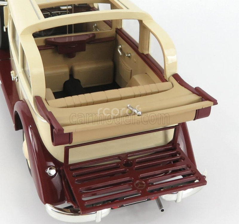 Triple9 Mercedes benz 260d Pullman Landaulet Semiconvertible Open 1936 1:18 Bílá Červená