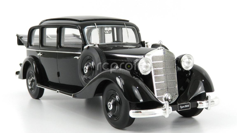 Triple9 Mercedes benz 260d Pullman Landaulet Semiconvertible Open 1936 1:18 Black