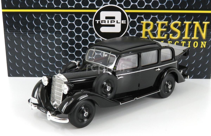Triple9 Mercedes benz 260d Pullman Landaulet Semiconvertible Open 1936 1:18 Black