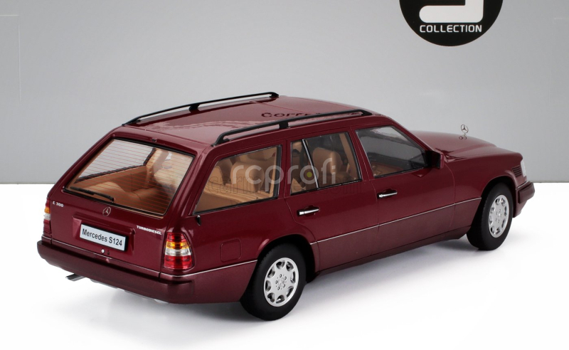Triple9 Mercedes benz E-class (s124) T-model Sw Station Wagon 1995 1:18 Almandine Red