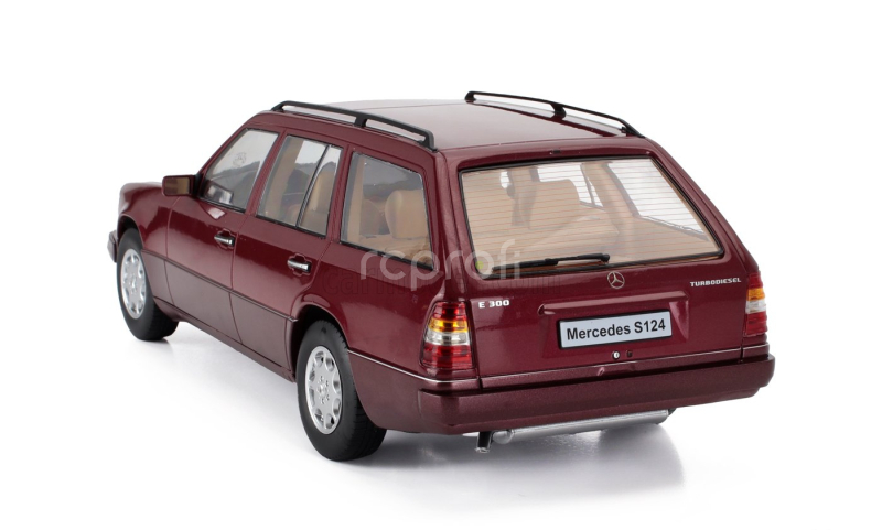 Triple9 Mercedes benz E-class (s124) T-model Sw Station Wagon 1995 1:18 Almandine Red
