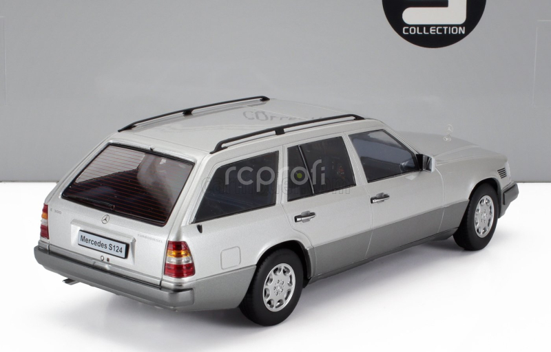 Triple9 Mercedes benz E-class (s124) T-model Sw Station Wagon 1995 1:18 Silver Grey
