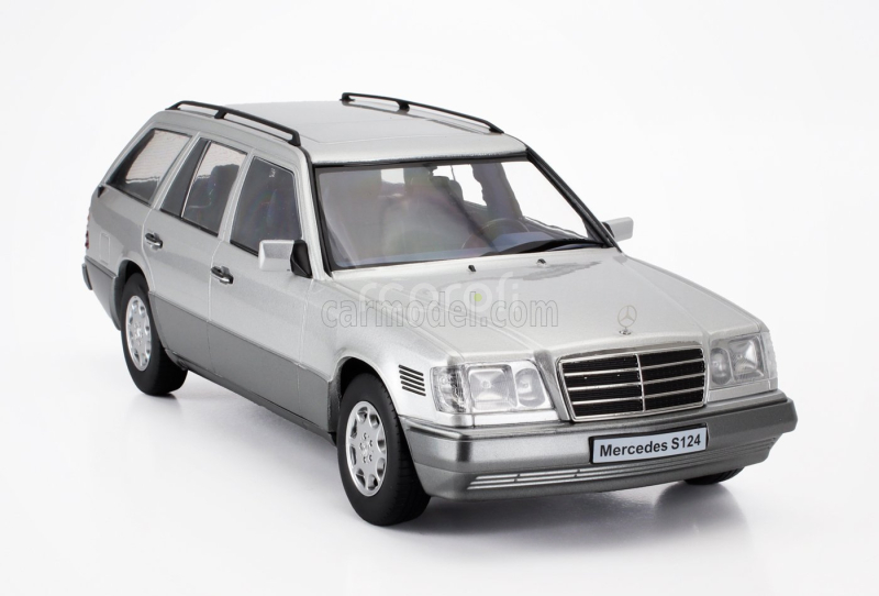 Triple9 Mercedes benz E-class (s124) T-model Sw Station Wagon 1995 1:18 Silver Grey