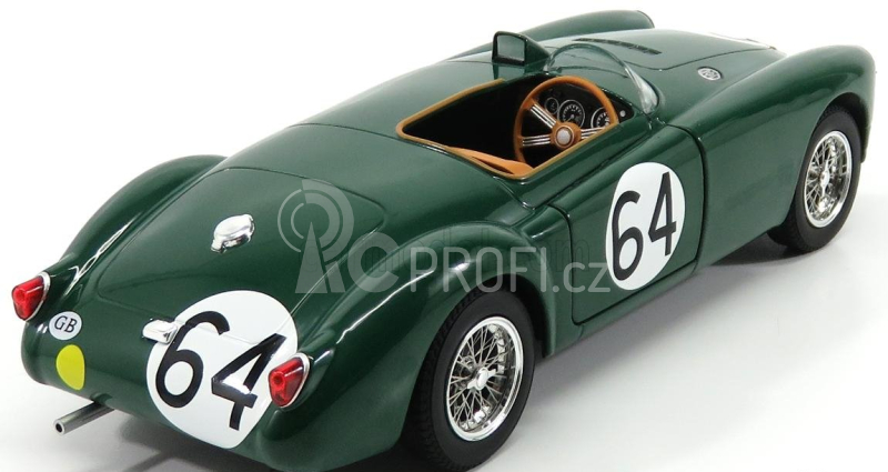 Triple9 MG Mga Ex182 S4 Team Mg Cars Ltd. N 64 24h Le Mans 1955 T.lund - H.waeffler 1:18 Britská Závodní Zelená