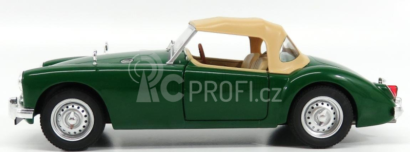 Triple9 MG Mga Mki Twin Cam Spider Soft-top Closed 1959 1:18 Zelený Krém