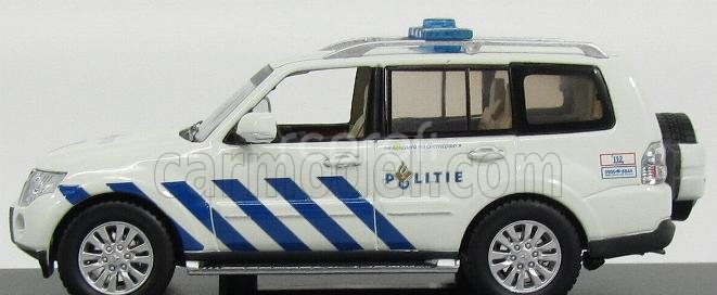 Triple9 Mitsubishi Pajero Amsterdam Eenheid Politie 2013 1:43 Bílá Modrá