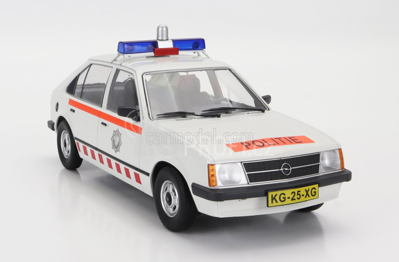 Triple9 Opel Kadett D Dutch Police 1984 1:18 Bílá Oranžová