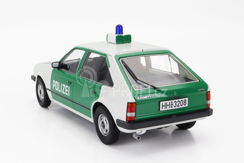 Triple9 Opel Kadett D Polizei Police 1984 1:18 Bílá Zelená