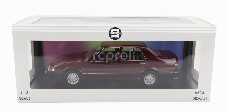 Triple9 Saab 9000 Cd Turbo 1990 1:18 Bordeaux
