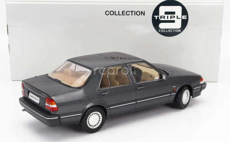 Triple9 Saab 9000 Cd Turbo 1990 1:18 Grey Met