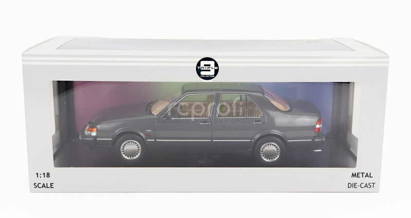 Triple9 Saab 9000 Cd Turbo 1990 1:18 Grey Met