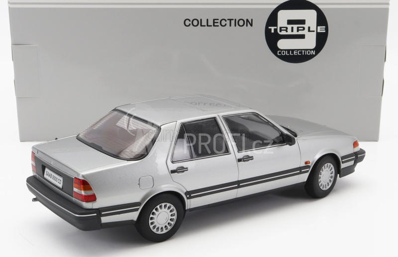 Triple9 Saab 9000 Cd Turbo 1990 1:18 Silver