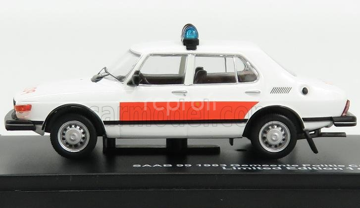 Triple9 Saab 99 Gemeente Politie Culemborg Police 1983 1:43 Bílá Oranžová