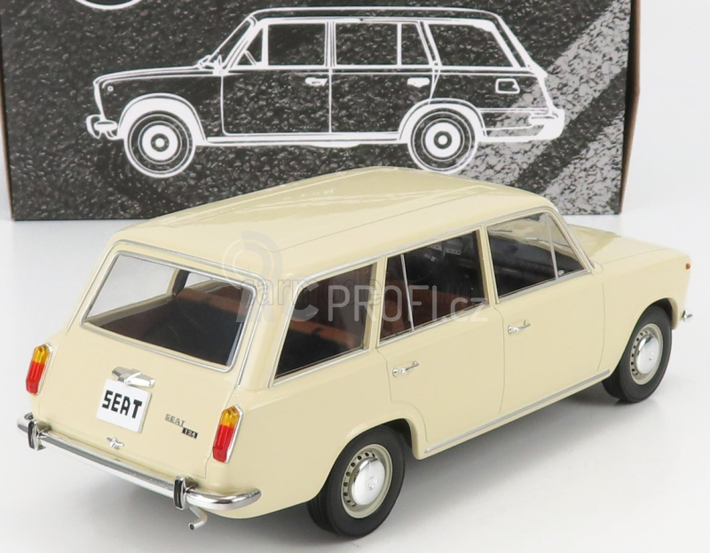Triple9 Seat fiat 124 Familiare 1968 1:18 Cream