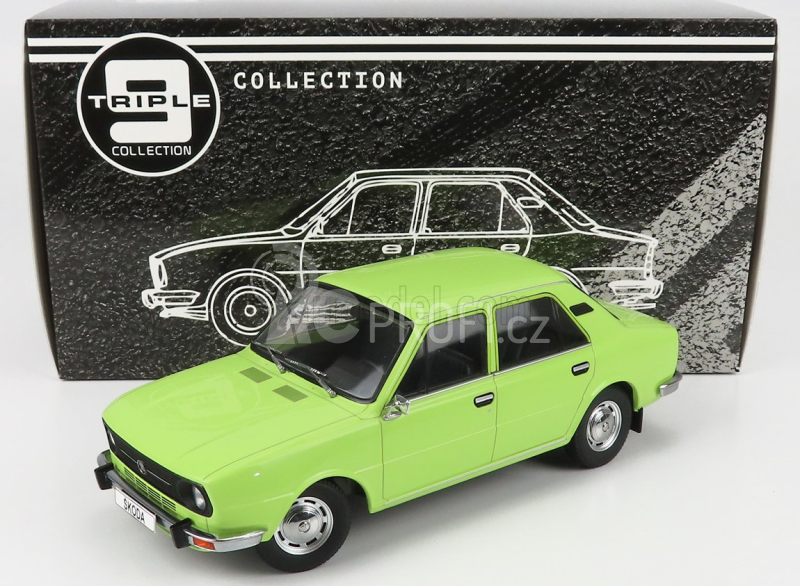 Triple9 Škoda 105l 1976 1:18 Světle Zelená