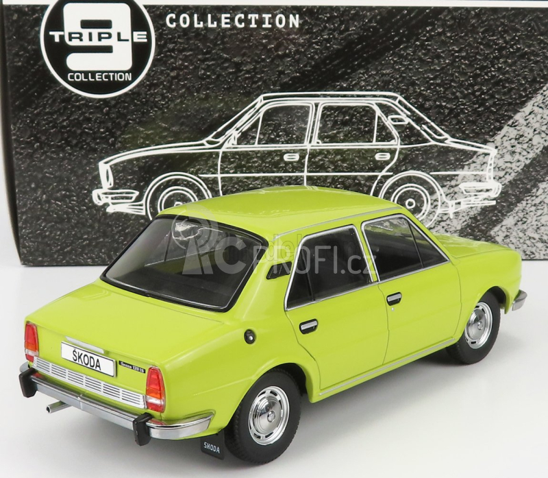 Triple9 Škoda 120ls 1979 1:18 Žlutá