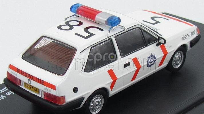Triple9 Volvo 343 Politie Wieringerwerf Police 1982 1:43 Bílá Oranžová