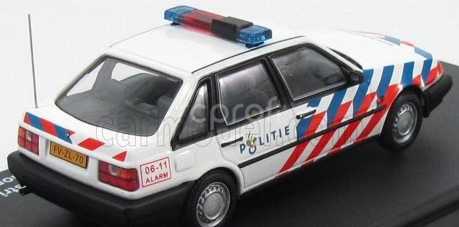 Triple9 Volvo 440 Rijkspolitie District Alkmaar Police 1992 1:43 Bílá Modrá Červená
