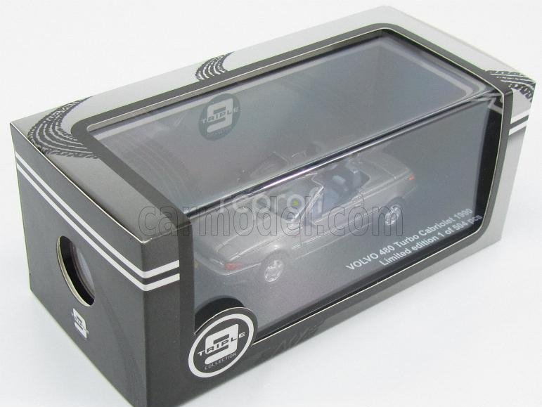 Triple9 Volvo 480 Turbo Cabriolet 1990 1:43 Grey Met