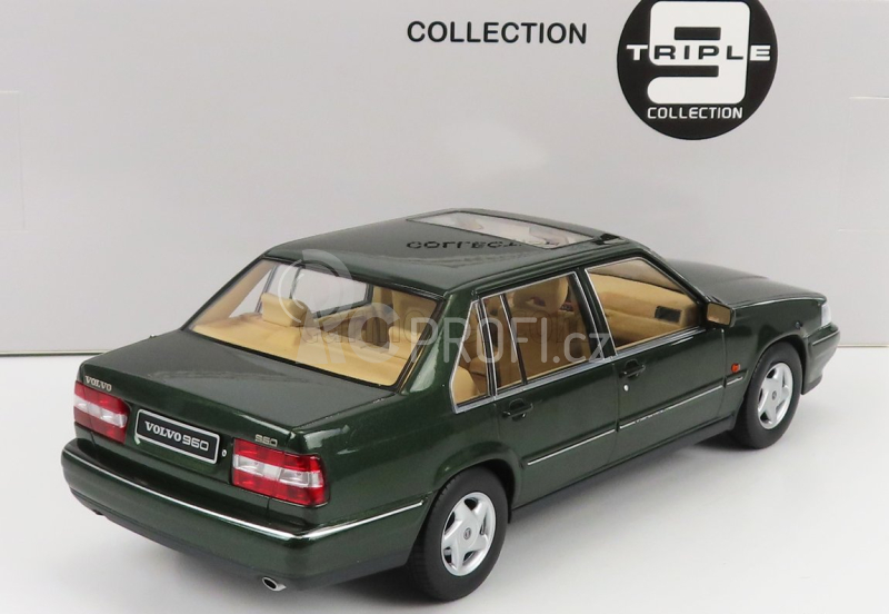 Triple9 Volvo 960 1996 1:18 Tmavě Olivová Perleť