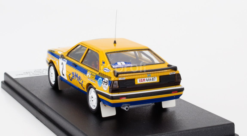 Trofeu Audi Quattro Coupe N 2 Winner Rally Bohemia 1987 Attila Ferjancz - Janos Tandati 1:43 Žlutá