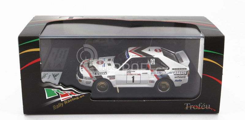 Trofeu Audi Quattro Sport N 1 Rally Manx 1984 H.mikkola - A.hertz 1:43 Bílá
