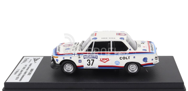 Trofeu BMW 2002 (night Version) N 37 Rally 1000 Lakes 1974 Heikki Enomaa - Matti Hankavaara 1:43 Bílá Modrá Červená